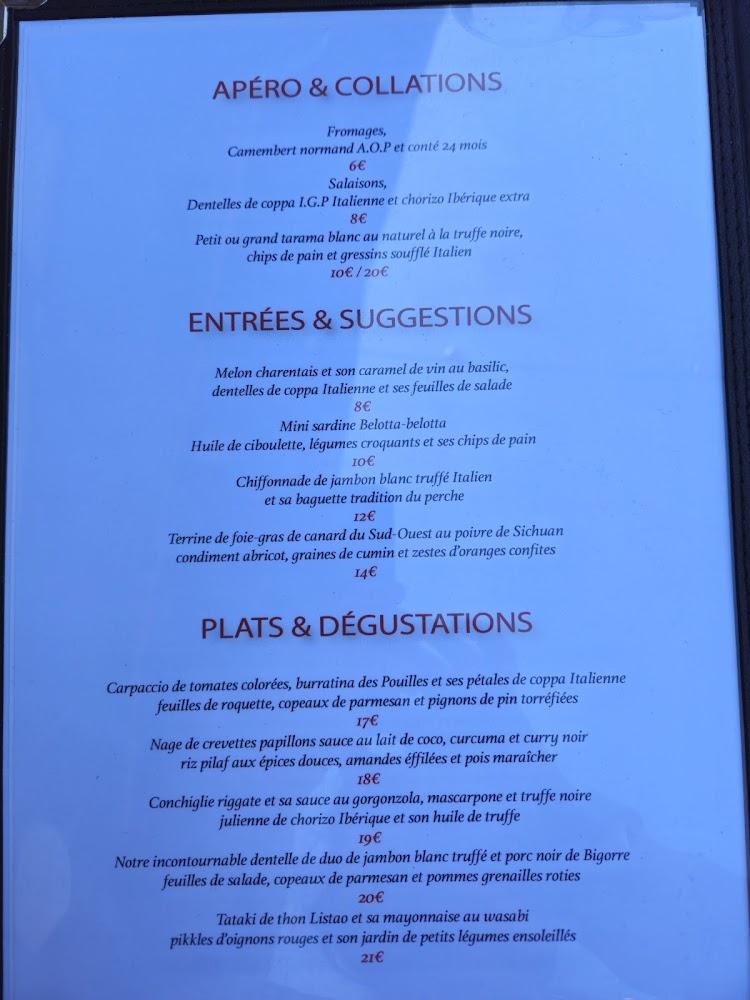 Atelier N9 - Menu Image 2